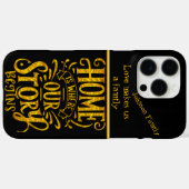 Zuhause als Ausgangspunkt unserer gemeinsamen Reis Case-Mate iPhone Hülle (Rückseite (Horizontal))