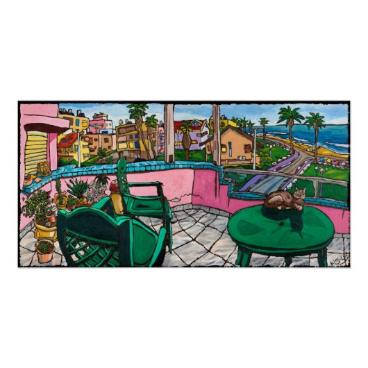 Zuhause am Meer, Jonathan Kis-Lev Poster (Vorderseite)