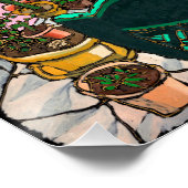 Zuhause am Meer, Jonathan Kis-Lev Poster (Ecke)