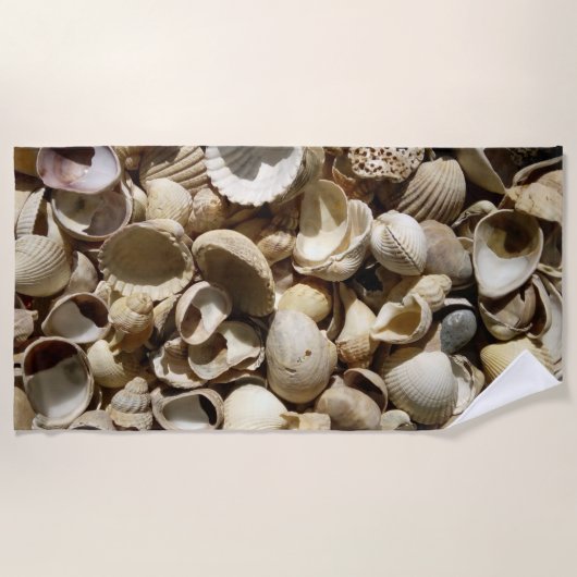 Zuhause am Strand Strandtuch (Vorderseite)