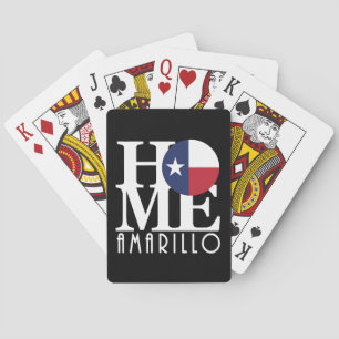 ZUHAUSE Amarillo Texas Spielkarten