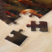 Zuhause an Thanksgiving Puzzle (Seite)