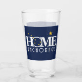 ZUHAUSE Anchorage Alaska Glas (Rückseite)