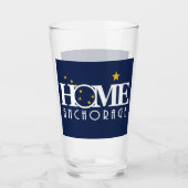 ZUHAUSE Anchorage Alaska Glas (Vorderseite)