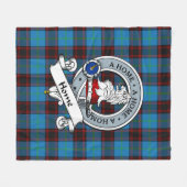 Zuhause Ancient Abzeichen Tartan Kariert Fleecedecke (Vorderseite (Horizontal))