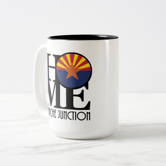 ZUHAUSE Apache Junction 15oz Zweifarbige Tasse (Vorderseite Links)