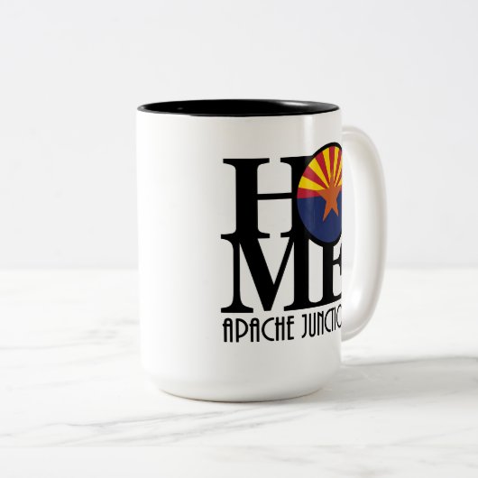 ZUHAUSE Apache Junction 15oz Zweifarbige Tasse (VorderseiteRechts)
