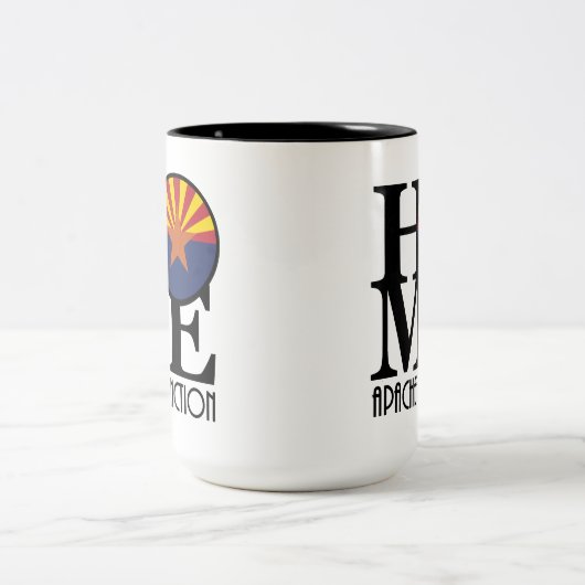 ZUHAUSE Apache Junction 15oz Zweifarbige Tasse (Mittel)