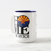 ZUHAUSE Apache Junction 15oz Zweifarbige Tasse (Vorderseite Links)