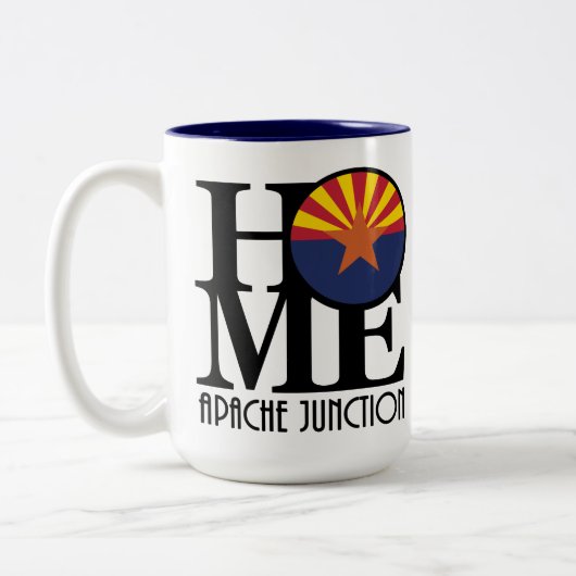 ZUHAUSE Apache Junction 15oz Zweifarbige Tasse (Links)