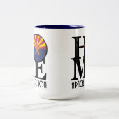 ZUHAUSE Apache Junction 15oz Zweifarbige Tasse (Mittel)