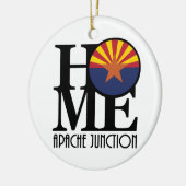 ZUHAUSE Apache Junction Keramik Ornament (Links)
