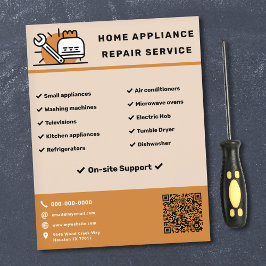 Zuhause-Appliance-Reparaturservice-Flyer Flyer