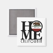 ZUHAUSE Aptos California Magnet (Vorderseite/Rückseite)