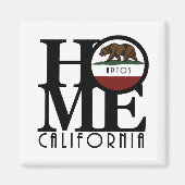 ZUHAUSE Aptos California Magnet (Vorne)