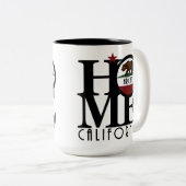 ZUHAUSE Arcata California 15oz Zweifarbige Tasse (VorderseiteRechts)