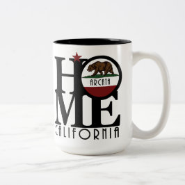 ZUHAUSE Arcata California 15oz Zweifarbige Tasse