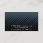 Zuhause Architect Logo Visitenkarte (Rückseite)