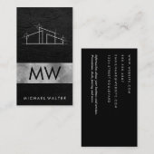 Zuhause Architect Logo Visitenkarte (Vorne/Hinten)