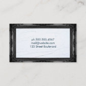 Zuhause Architect Logo Visitenkarte (Rückseite)