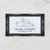 Zuhause Architect Logo Visitenkarte (Vorderseite)