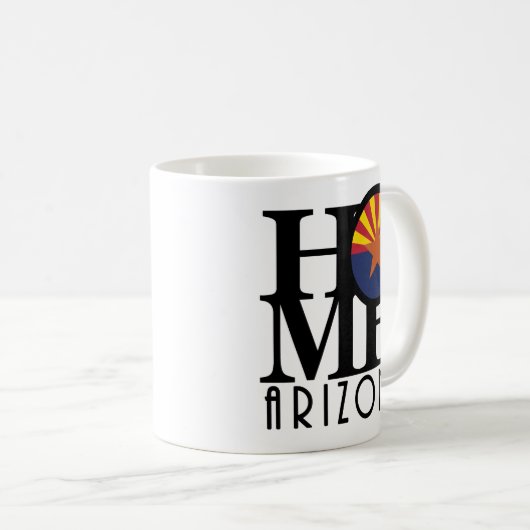 ZUHAUSE Arizona 11oz Kaffeetasse (VorderseiteRechts)