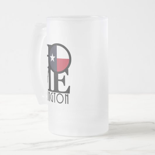 ZUHAUSE Arlington Mattglas Bierglas (Vorderseite Links)