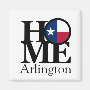 ZUHAUSE Arlington Texas Magnet