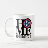 ZUHAUSE Arlington TN 11oz Kaffeetasse (Links)