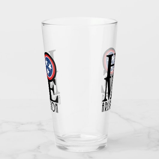 ZUHAUSE Arlington TN Glas (Rechts)