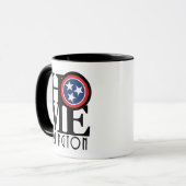 ZUHAUSE Arlington TN Tasse (Vorderseite Links)
