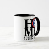 ZUHAUSE Arlington TN Tasse (VorderseiteRechts)