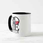 ZUHAUSE Arlington TX Tasse (Vorderseite Links)