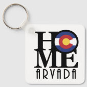 ZUHAUSE Arvada Colorado Schlüsselanhänger (Vorderseite)