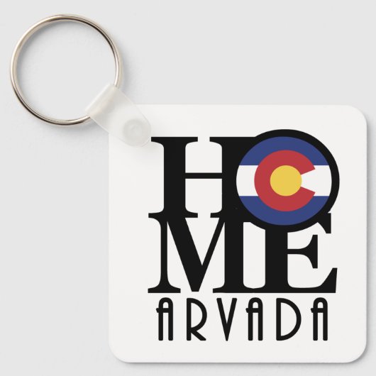 ZUHAUSE Arvada Colorado Schlüsselanhänger (Vorderseite)