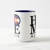 ZUHAUSE Aspen Colorado Tasse (Zentrum)