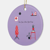 Zuhause Ästhetische Diadesign für Frauen Keramik Ornament (Links)