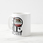 ZUHAUSE Atherton California 11oz Kaffeetasse (Vorderseite Links)