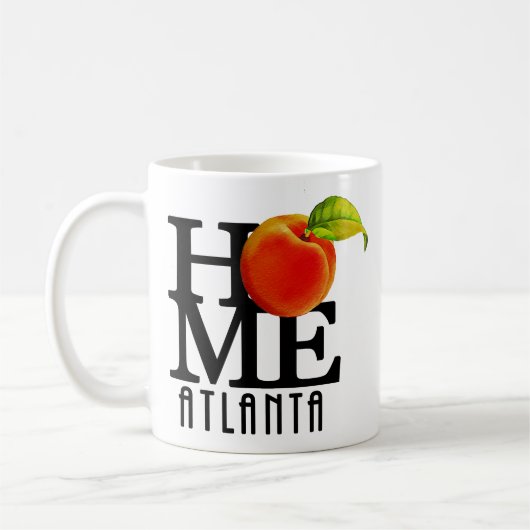 ZUHAUSE Atlanta Georgia 11oz Kaffeetasse (Links)
