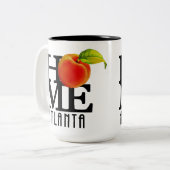 ZUHAUSE Atlanta Georgia 15oz Zweifarbige Tasse (Vorderseite Links)