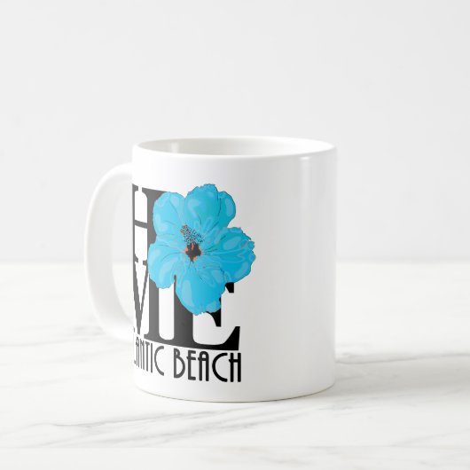 ZUHAUSE Atlantic Beach 11oz Kaffeetasse (Vorderseite Links)
