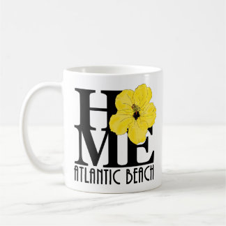 ZUHAUSE Atlantic Beach Gelber Hibiskus 11oz Kaffeetasse