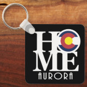 ZUHAUSE Aurora Colorado Schlüsselanhänger (Vorderseite)