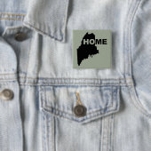 Zuhause aus dem Staat-Button-Abzeichen-Button fern Button (Beispiel)