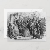 Zuhause aus der Kirche Postkarte (Vorne/Hinten)