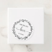 Zuhause aus Liebe Geschenkanhänger (Beispiel)