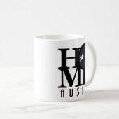 ZUHAUSE Austin Texas 11oz Kaffeetasse (VorderseiteRechts)