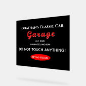 Zuhause Auto Mechanische Garage Flying Tools Akryl Acrylschild (Winkel)