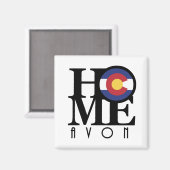 ZUHAUSE Avon CO Magnet (Vorderseite/Rückseite)