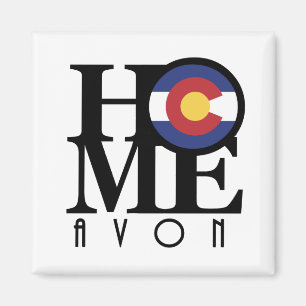 ZUHAUSE Avon CO Magnet